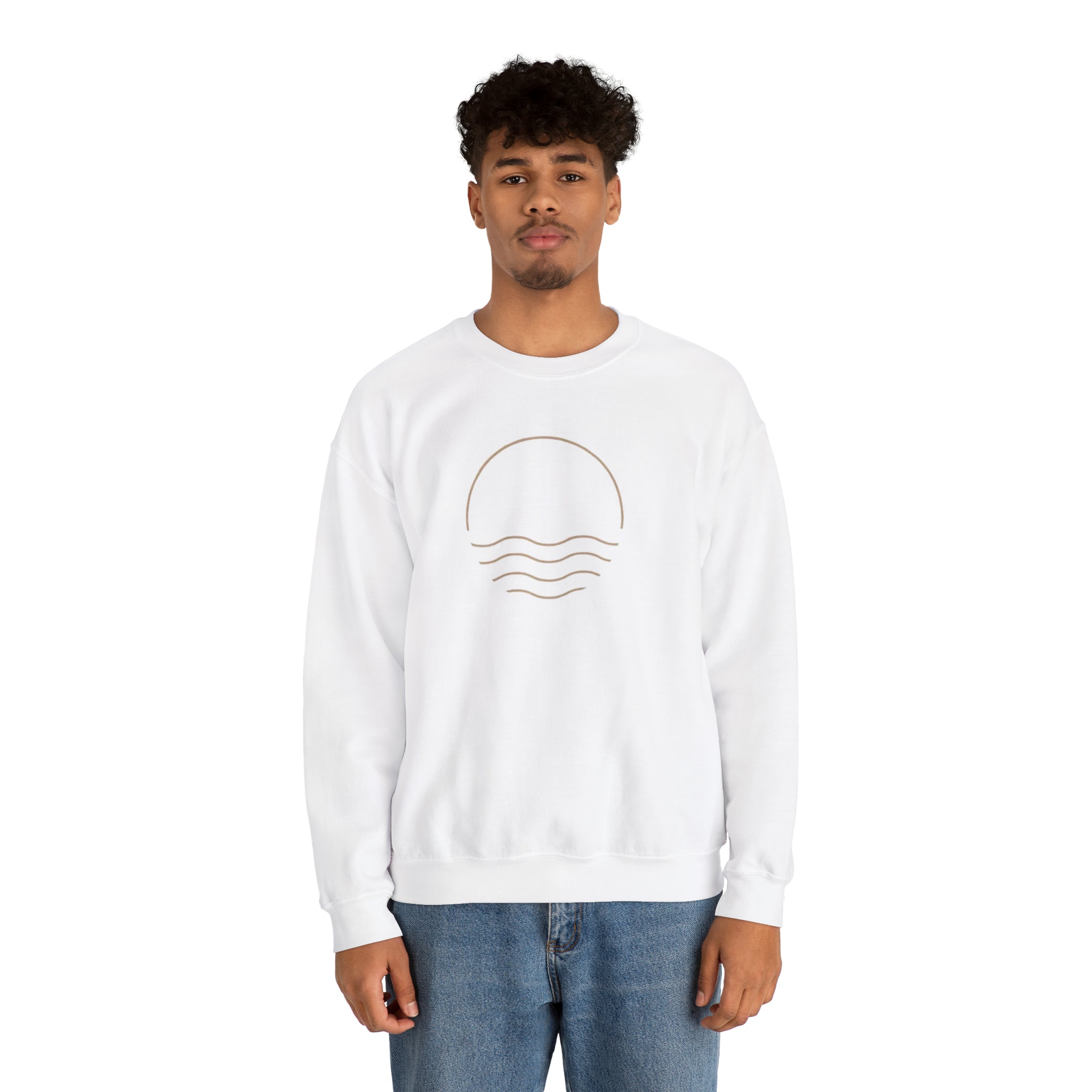 Island Sun Crew Neck Sweatshirt