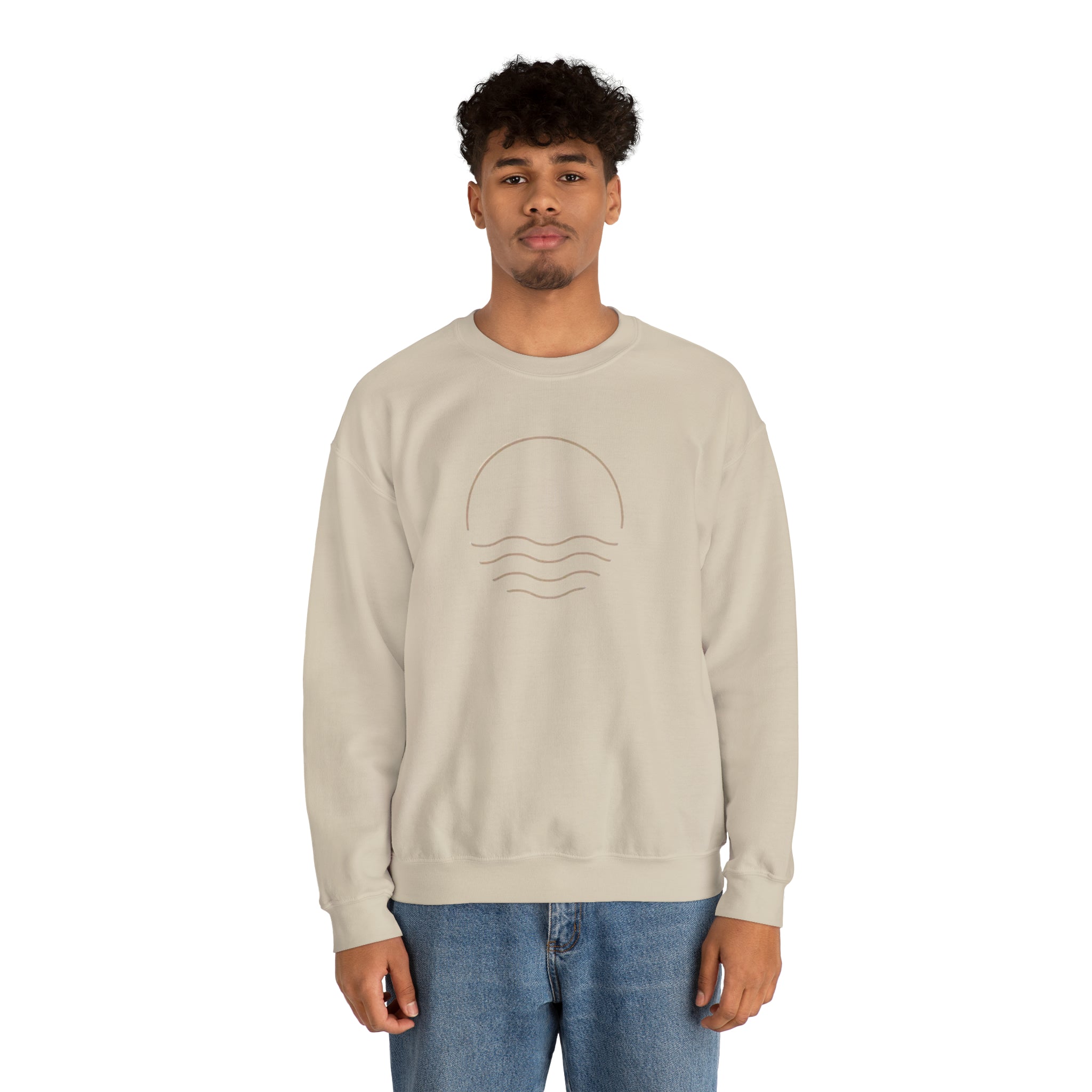 Island Sun Crew Neck Sweatshirt