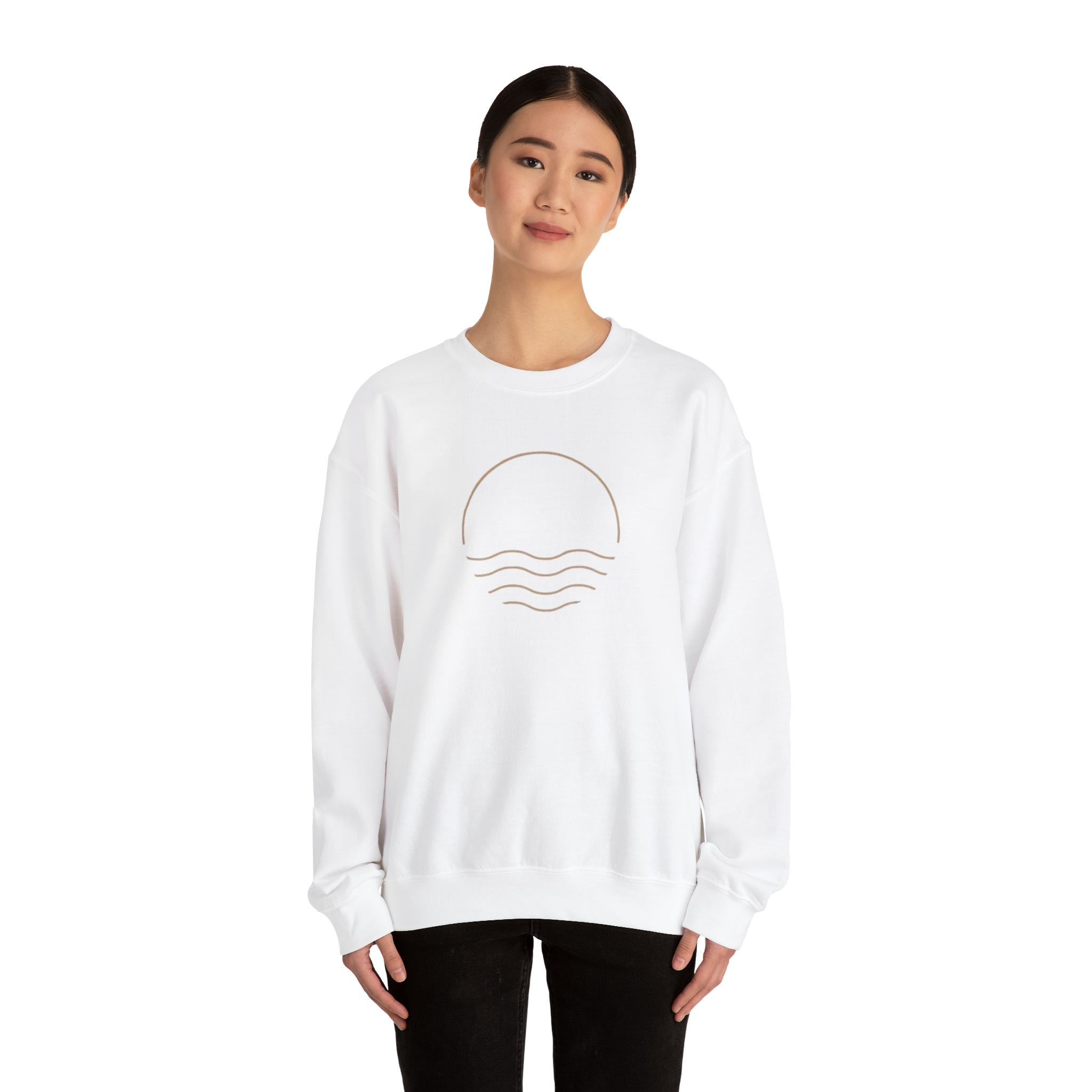 Island Sun Crew Neck Sweatshirt